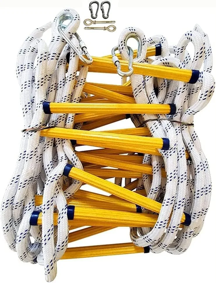 نردبان طنابی فرار از آتش سوزی، نردبان فرار، نردبان طنابی اضطراری آتش نشانی 2 طبقه 1 متری، نردبان های ایمنی مقاوم در برابر شعله، نردبان فرار ایمنی با قلاب های ضامن دار، نصب سریع در آتش سوزی، برای کودکان و بزرگسالان نردبان طنابی فرار از آتش سوزی، نردبان فرار، نردبان طنابی اضطراری آتش نشانی 2 طبقه 1 متری، نردبان های ایمنی مقاوم در برابر شعله، نردبان فرار ایمنی با قلاب های ضامن دار، نصب سریع در آتش سوزی، برای کودکان و بزرگسالان