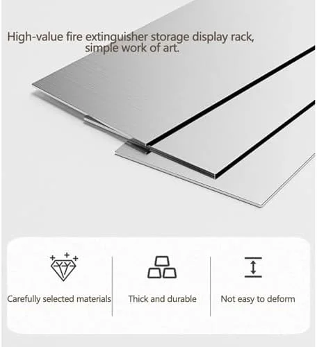 نگهدارنده کپسول آتش نشانی تزئینی - براکت دیواری برای نگهداری ایمن و شیک، ایده آل برای ایمنی خانه و محل کار نگهدارنده کپسول آتش نشانی تزئینی - براکت دیواری برای نگهداری ایمن و شیک، ایده آل برای ایمنی خانه و محل کار