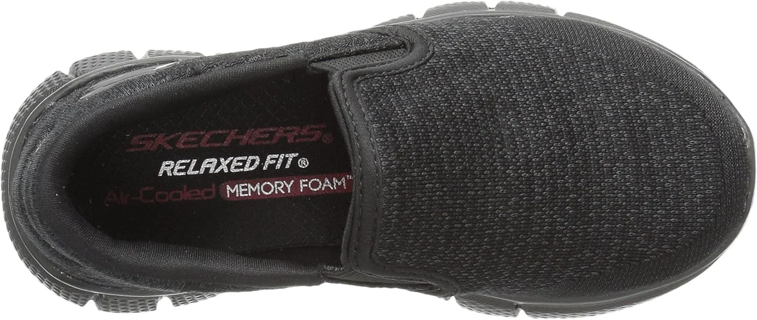 کفش راحتی پسرانه اسکیچرز مدل Equalizer 97373L، مشکی/مشکی، سایز کوچک، 28 EU