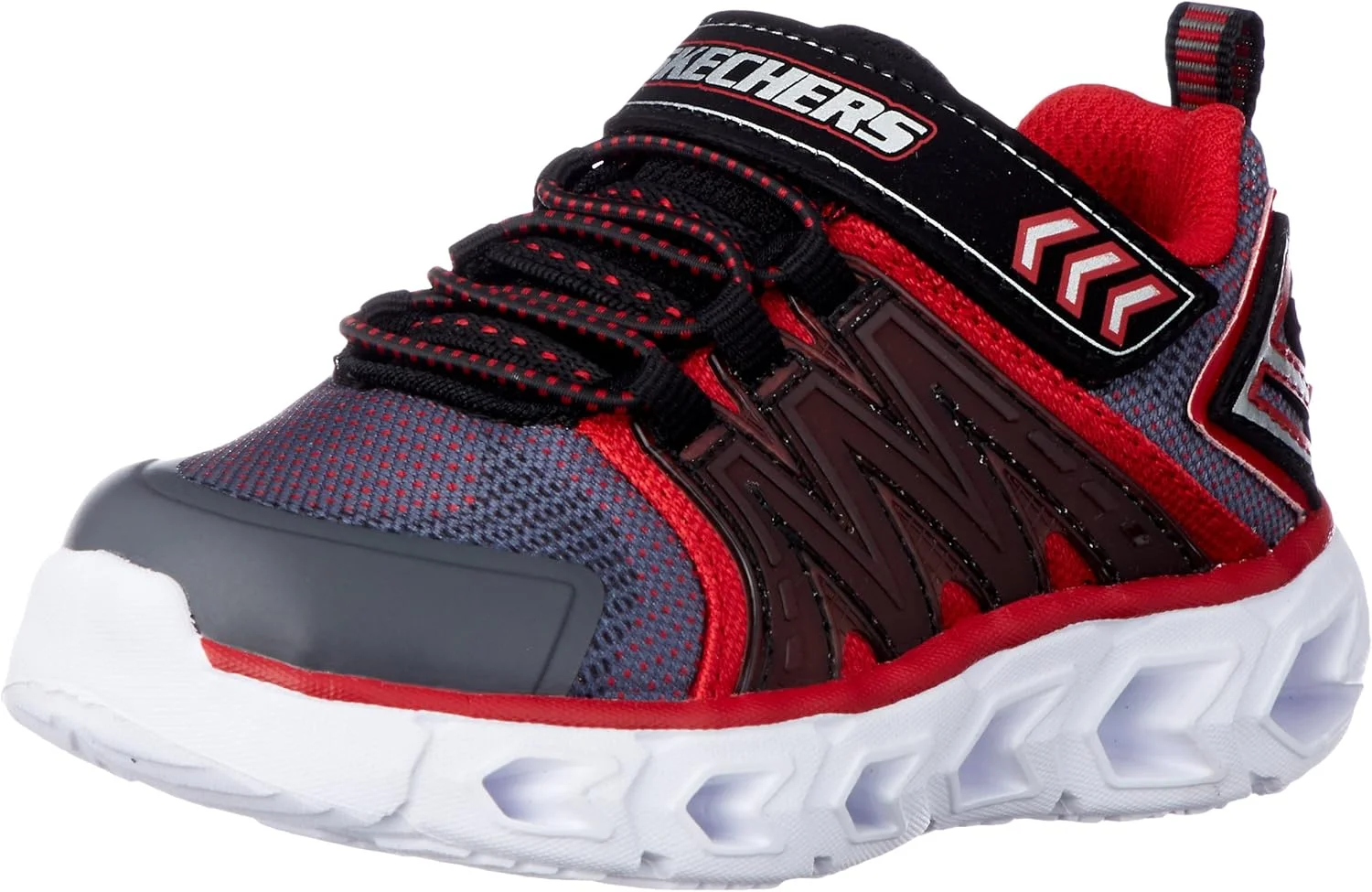 کفش اسکیچرز پسرانه مدل Hypno Flash 6 نوزادی - طوسی