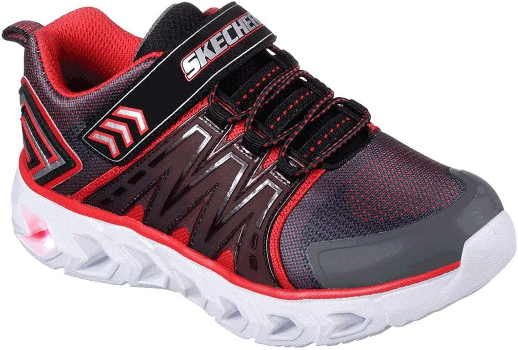 کفش اسکیچرز پسرانه مدل Hypno Flash 6 نوزادی - طوسی