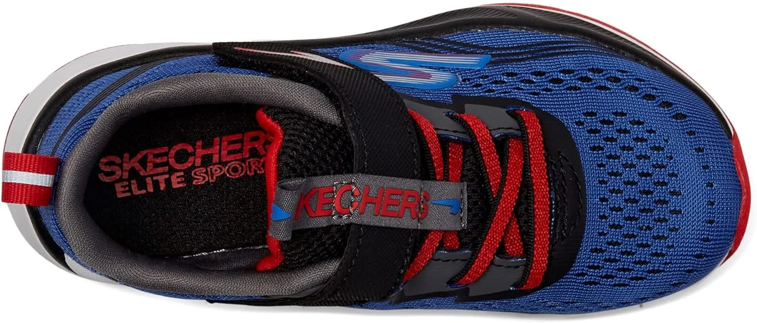 کفش ورزشی پسرانه اسکیچرز مدل Elite Sport، سرمه‌ای/مشکی، سایز 3 کودکانه