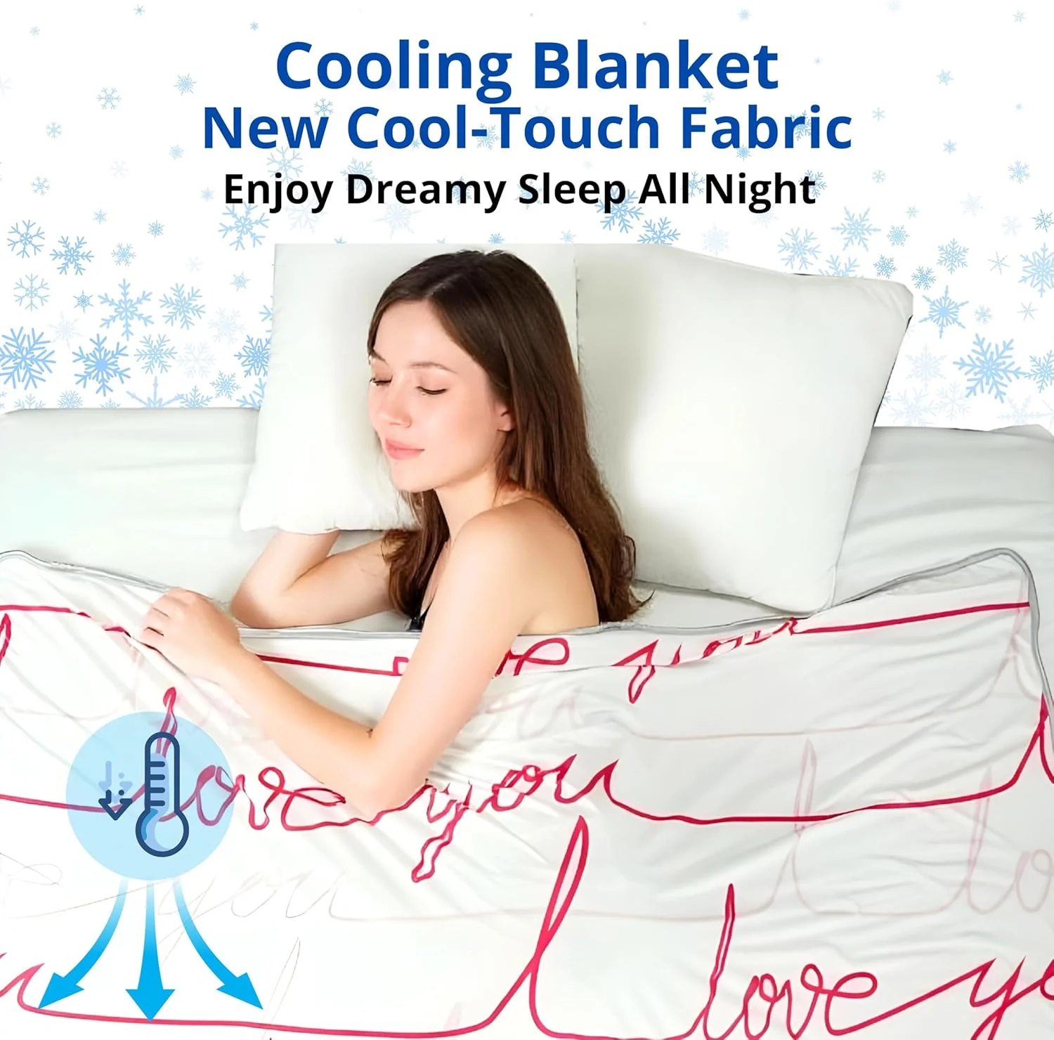 پتوی خنک کننده طرح زینلو دوستت دارم - پتوی خنک کننده رمانتیک ضد گرما Q-Max >0.4 لحاف خنک کننده برای زوج های عاشق در تابستان (130 x 170 سانتی متر) پتوی خنک کننده طرح زینلو دوستت دارم - پتوی خنک کننده رمانتیک ضد گرما Q-Max >0.4 لحاف خنک کننده برای زوج های عاشق در تابستان (130 x 170 سانتی متر)