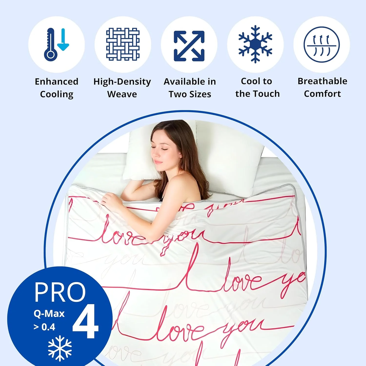 پتوی خنک کننده طرح زینلو دوستت دارم - پتوی خنک کننده رمانتیک ضد گرما Q-Max >0.4 لحاف خنک کننده برای زوج های عاشق در تابستان (130 x 170 سانتی متر) پتوی خنک کننده طرح زینلو دوستت دارم - پتوی خنک کننده رمانتیک ضد گرما Q-Max >0.4 لحاف خنک کننده برای زوج های عاشق در تابستان (130 x 170 سانتی متر)