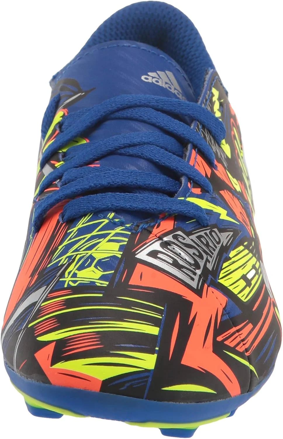 کفش فوتبال آدیداس نمزیز 19.4 مناسب زمین چمن سفت، پسرانه/دخترانه