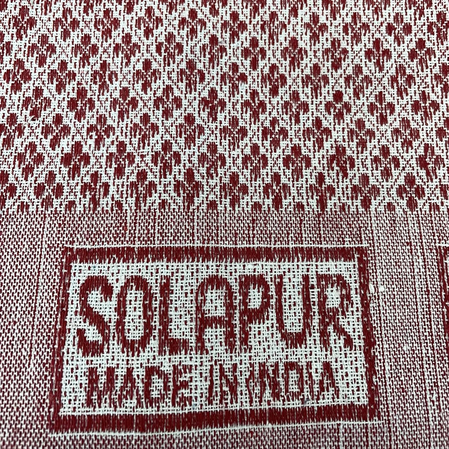 چادر سولاپوری زهرا، پتوی شتری (قرمز) چادر سولاپوری زهرا، پتوی شتری (قرمز)