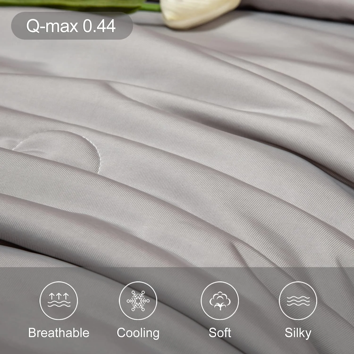 پتوی خنک کننده ZERIFAM برای افراد گرمایی - پتوی تابستانی، لحاف تهویه مطبوع تابستانی 200 * 230 سانتی متر، مناسب برای مبل، اتاق خواب، تخت، کمپینگ، پتوی خنک کننده یخی. (خاکستری) پتوی خنک کننده ZERIFAM برای افراد گرمایی - پتوی تابستانی، لحاف تهویه مطبوع تابستانی 200 * 230 سانتی متر، مناسب برای مبل، اتاق خواب، تخت، کمپینگ، پتوی خنک کننده یخی. (خاکستری)