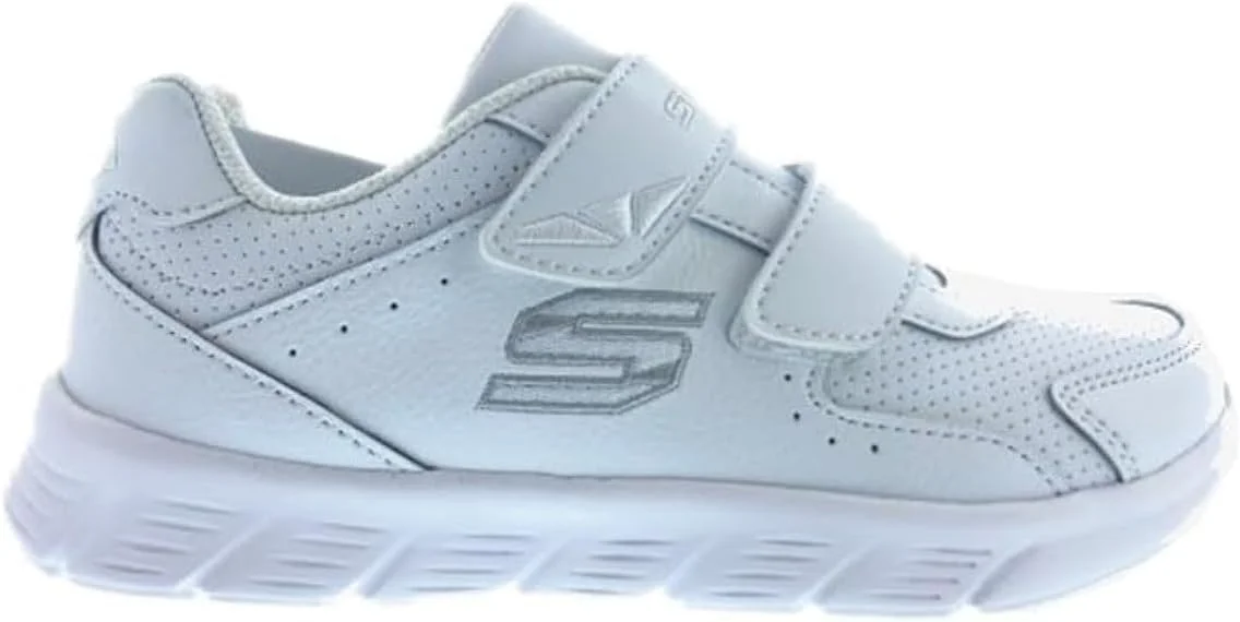 کفش پسرانه سفید رنگ Skechers Comfy Flex سایز 27.5 EU