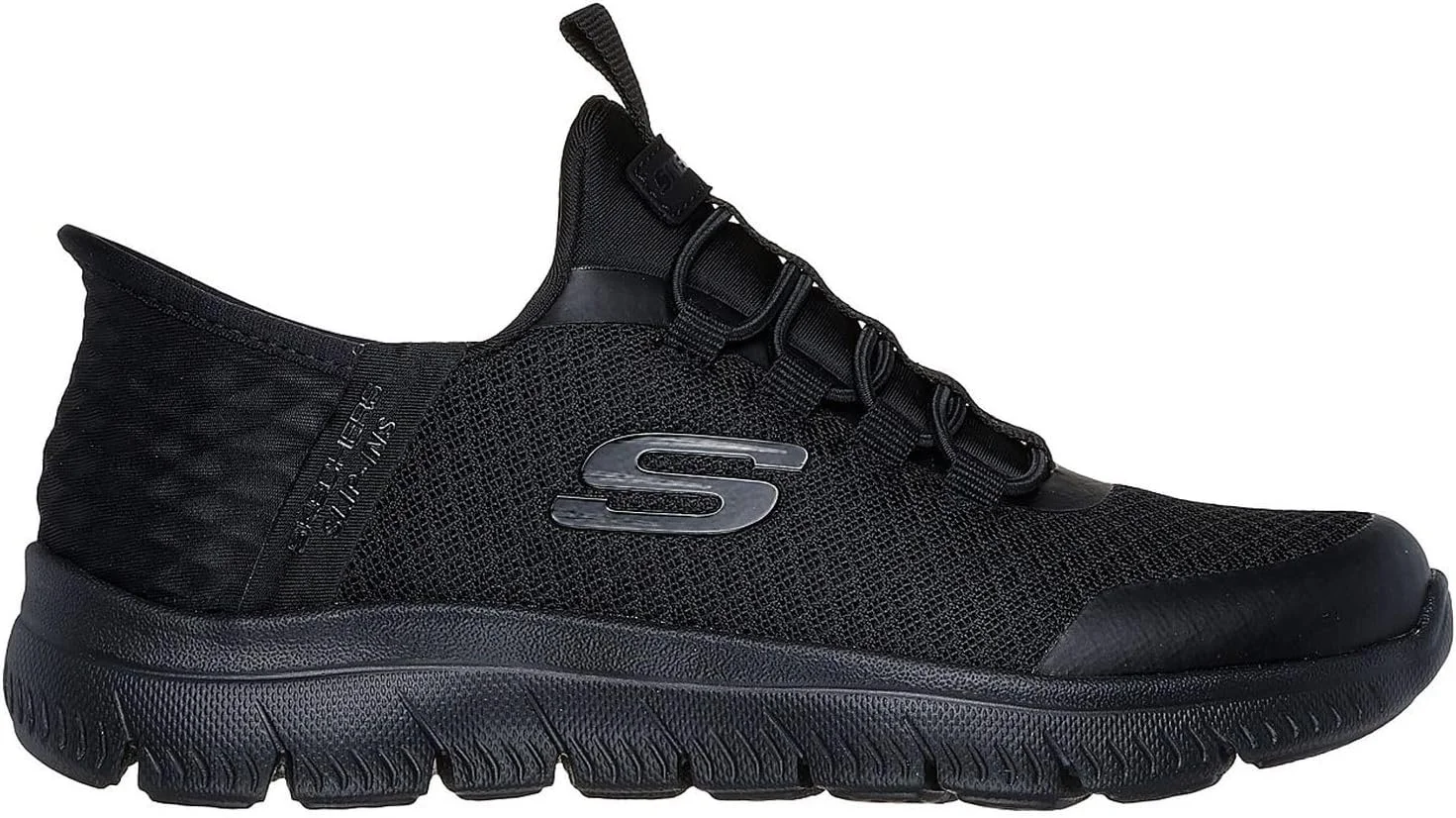 کفش پسرانه اسکیچرز سامیتس، مشکی، سایز 28 اروپا