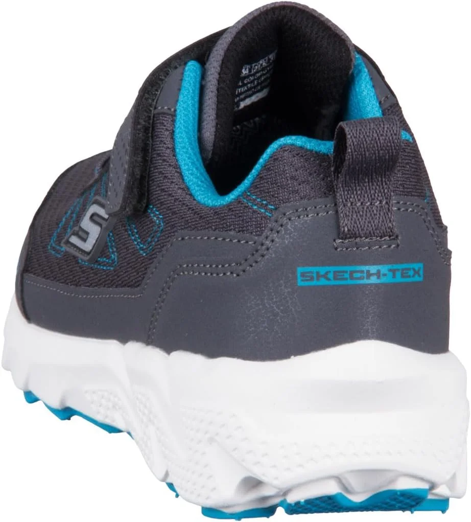 کفش ورزشی پسرانه اسکیچرز مدل Elite Sport Tread، طوسی آبی، سایز 13