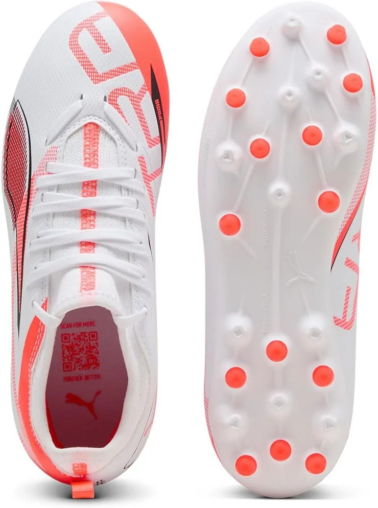 کفش فوتبال پوما Ultra 5 Match Mg Jr مناسب کودکان و نوجوانان