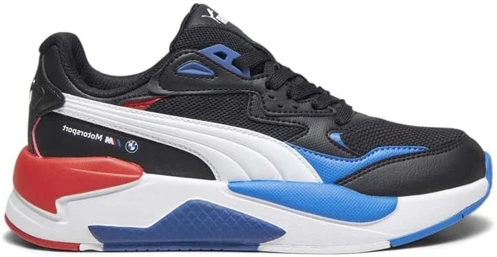کفش‌های کتانی پسرانه پوما مدل BMW MMS X-Ray Speed بنددار - مشکی