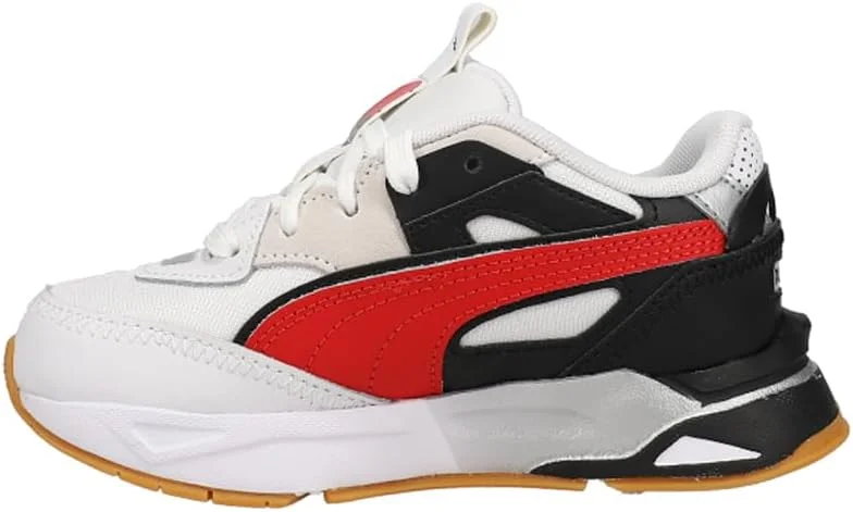 کفش ورزشی پوما میراژ اسپورت Aos (مناسب کودکان)، سفید پوما/قرمز پرخطر/مشکی پوما، سایز 2 کودک