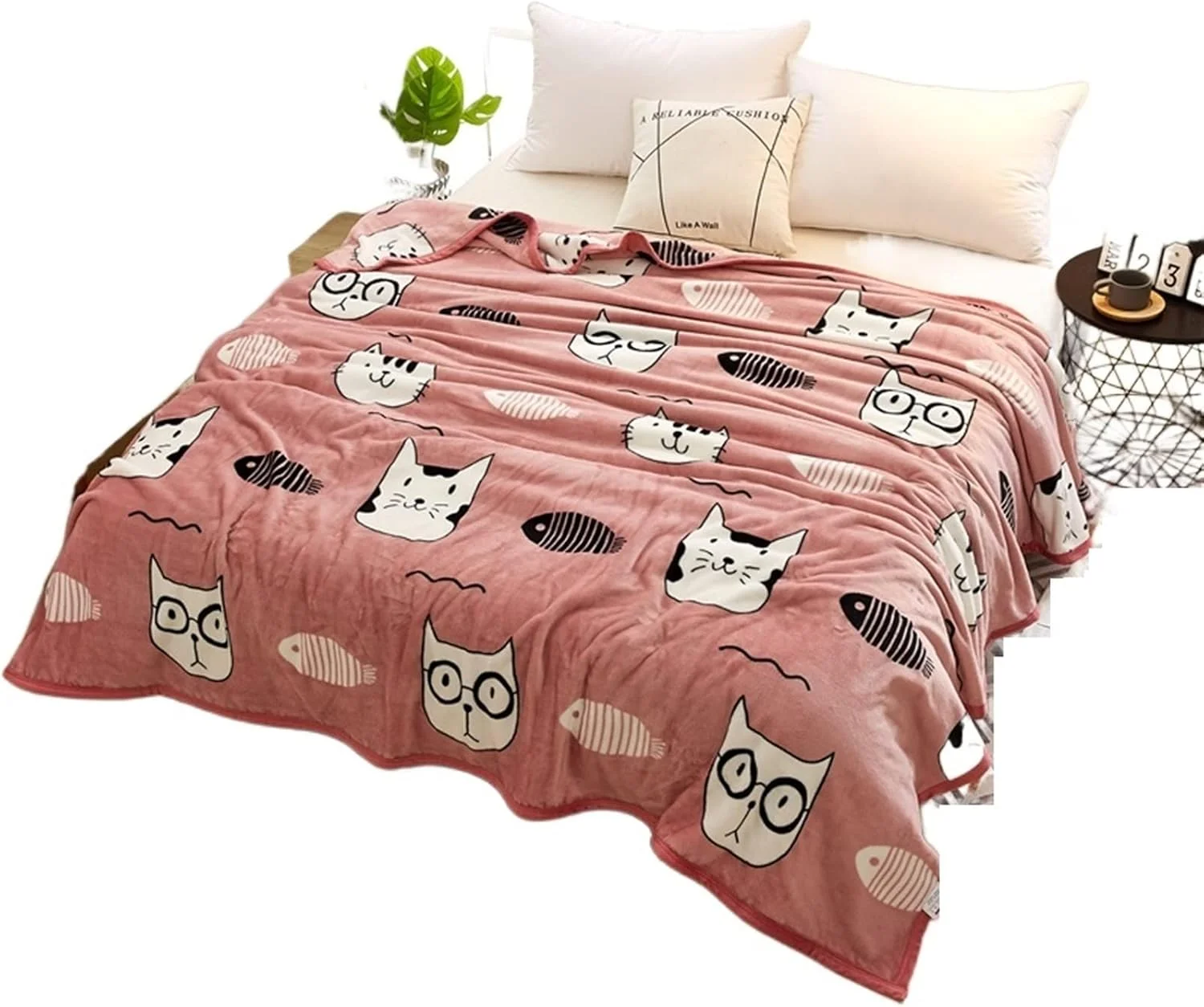 پتوی کوئین YYVVBBF برای تخت خواب، طرح چاپی، پتوی تابستانی، پتوهای پشمی چند سایز، ملحفه، روتختی چند منظوره