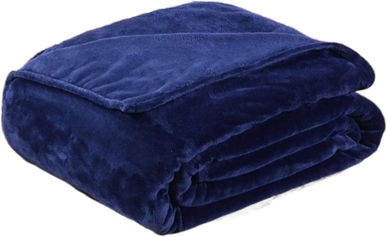 پتوی دونفره YYVVBBF، پتوی نرم و گرم مرجانی مناسب زمستان، روکش تخت و روکش مبل طرح شطرنجی