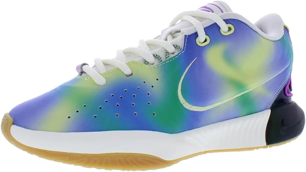 کفش بسکتبال بچه گانه لبرون XXI SE New Age of Sport (FN4305-900، چند رنگ/سبز درخشان/صورتی یاقوتی)