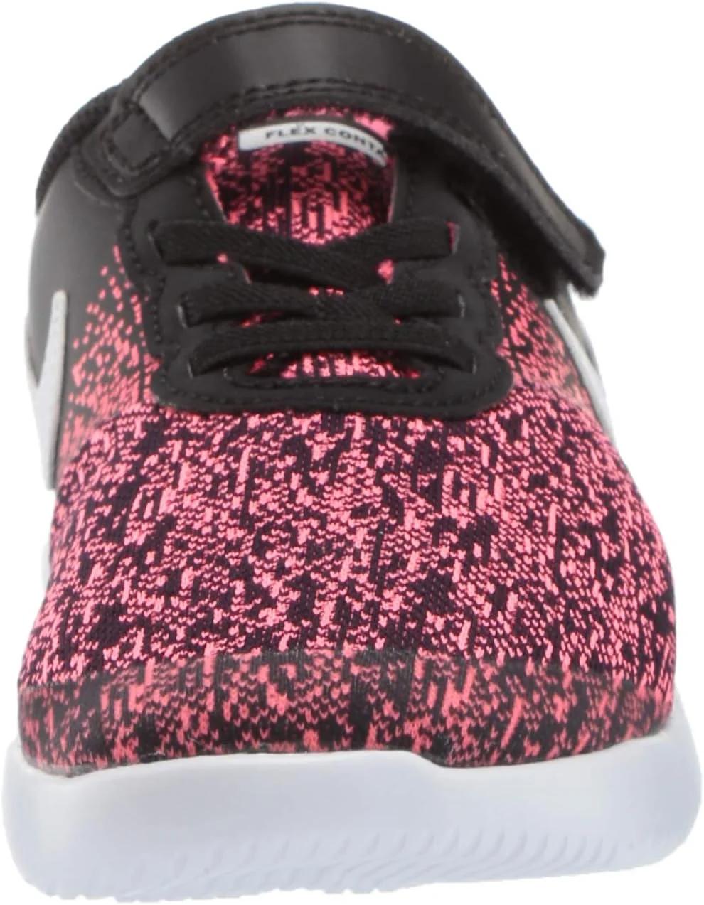 کفش ورزشی بچگانه نایک فلکس کانتکت (PSV) مشکی سفید صورتی مسابقه ای سایز 13