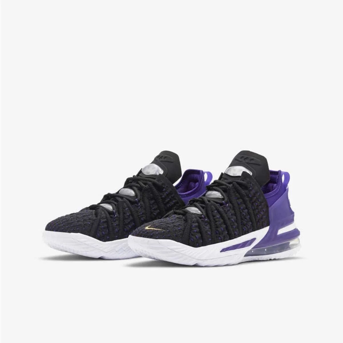 کفش بچگانه نایک Lebron 18 (GS) لیکرز کفش بچگانه نایک Lebron 18 (GS) لیکرز