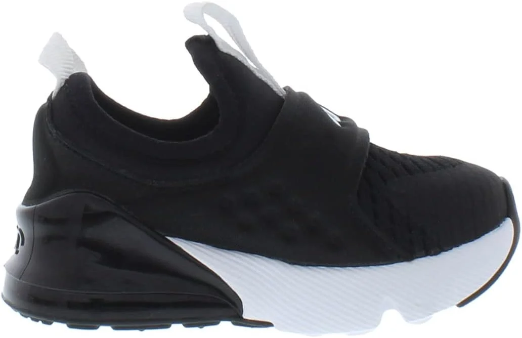 کفش ورزشی نایک پسرانه دخترانه بچگانه، مشکی/سفید، سایز 8 نوزادی