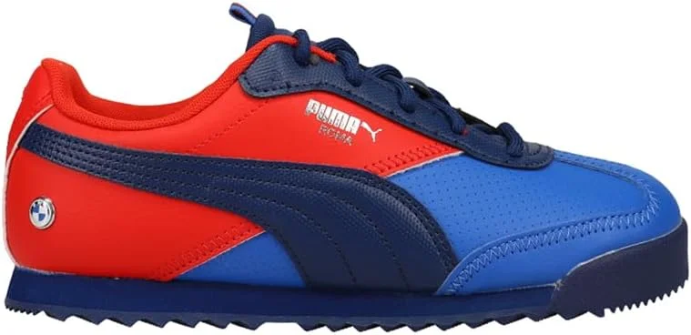 کفش‌های کتانی پسرانه پوما BMW MMS Roma Via بنددار