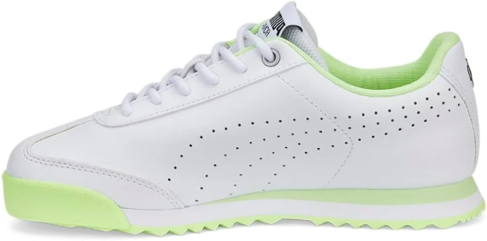 کفش‌های کتانی پسرانه پوما مدل Mapf1 Roma Via Perforated Motorsport بنددار - سفید - سایز 4.5 M