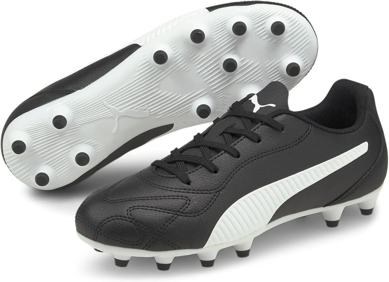 کفش فوتبال پوما Monarch Ii Fg/Ag Jr Unisex Kids