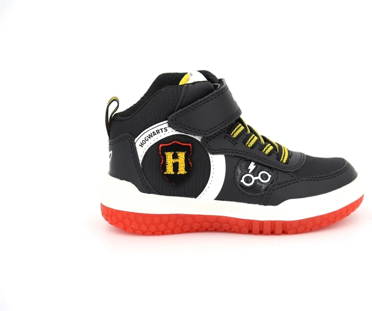 کفش ورزشی بچگانه جیوکس هری پاتر Buzzerlight، کفش های ورزشی ساق بلند با بست، مشکی/زرد