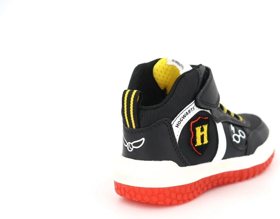 کفش ورزشی بچگانه جیوکس هری پاتر Buzzerlight، کفش های ورزشی ساق بلند با بست، مشکی/زرد کفش ورزشی بچگانه جیوکس هری پاتر Buzzerlight، کفش های ورزشی ساق بلند با بست، مشکی/زرد