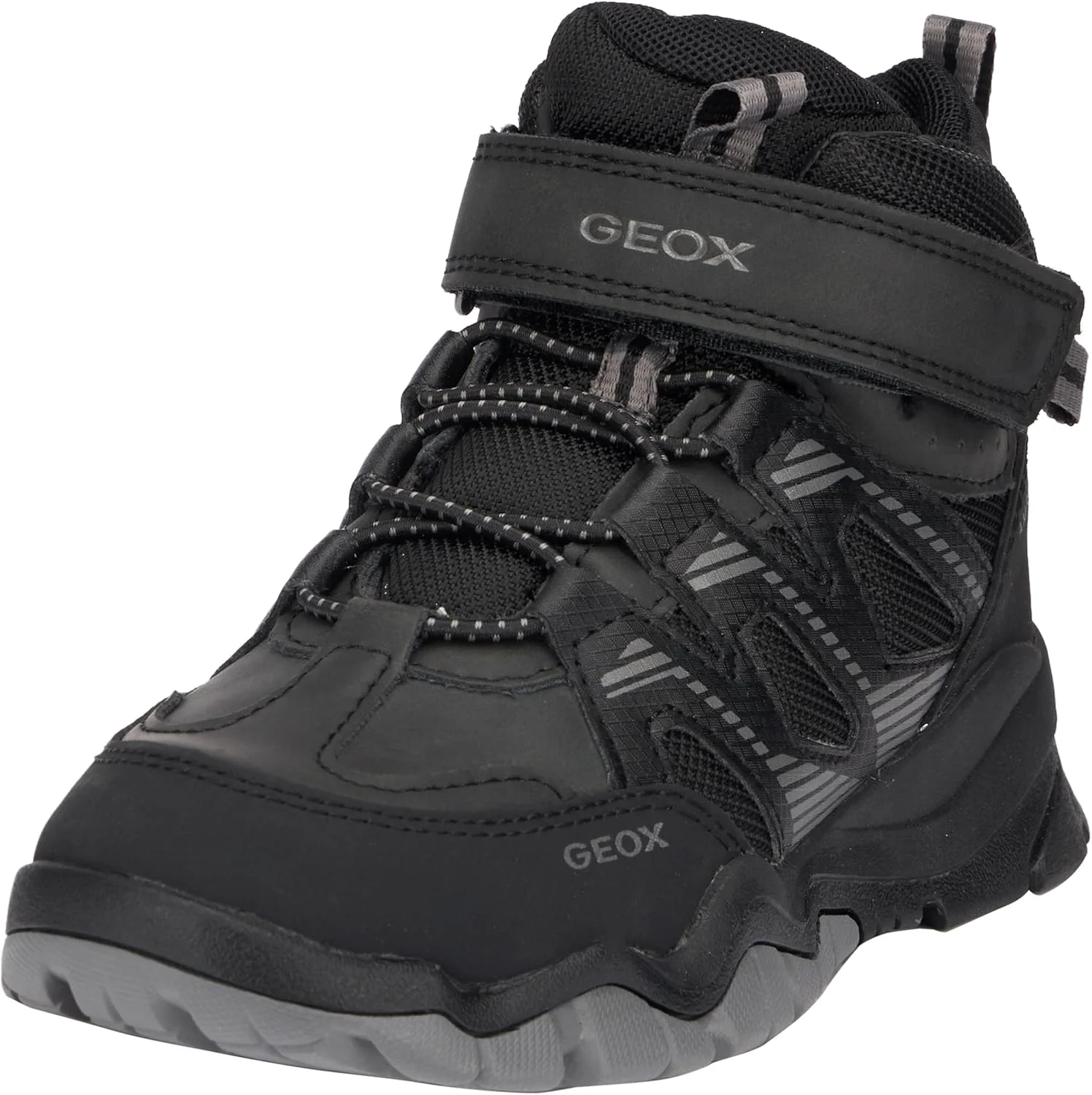 کفش ورزشی پسرانه جیوکس مدل J Montrack Boy B ABX، مشکی، سایز 28 اروپا