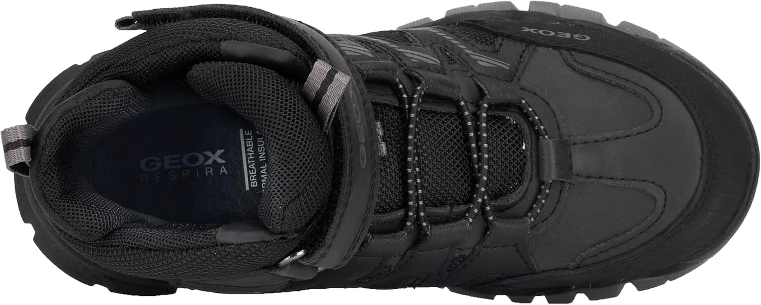 کفش ورزشی پسرانه جیوکس مدل J Montrack Boy B ABX، مشکی، سایز 28 اروپا کفش ورزشی پسرانه جیوکس مدل J Montrack Boy B ABX، مشکی، سایز 28 اروپا