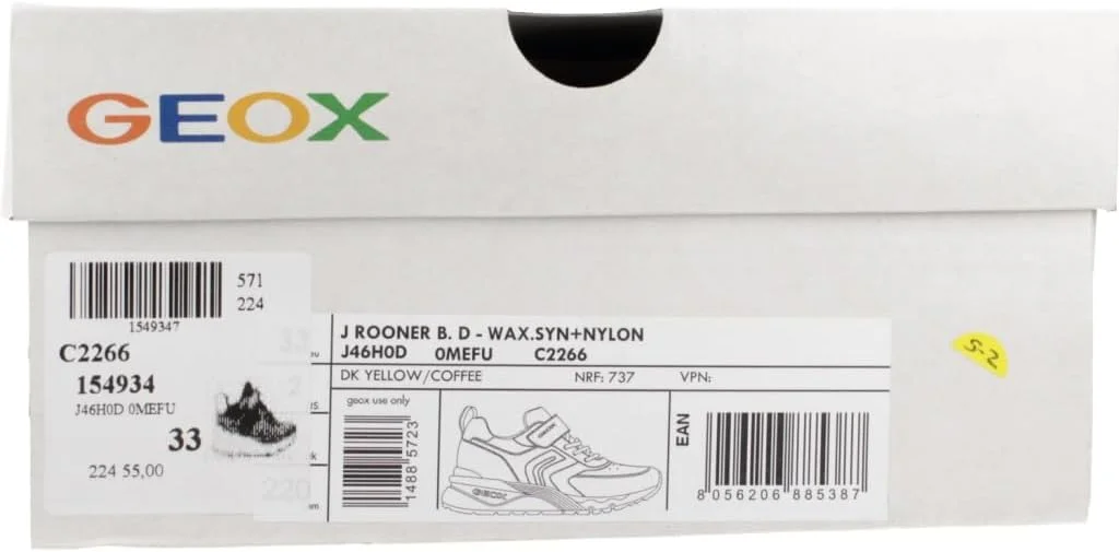 کفش ورزشی پسرانه جیوکس مدل J Rooner Boy D