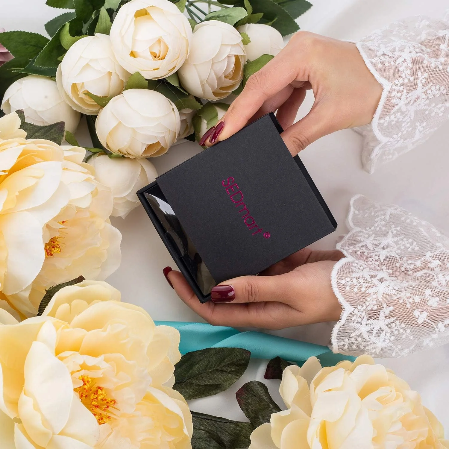 آینه آرایشی سفری sedmart، هدیه دخترانه از طرف مادر و پدر، هدیه تولد کریسمس برای دختر بزرگسال یا دختران، هدیه مادر دختری آینه آرایشی سفری sedmart، هدیه دخترانه از طرف مادر و پدر، هدیه تولد کریسمس برای دختر بزرگسال یا دختران، هدیه مادر دختری