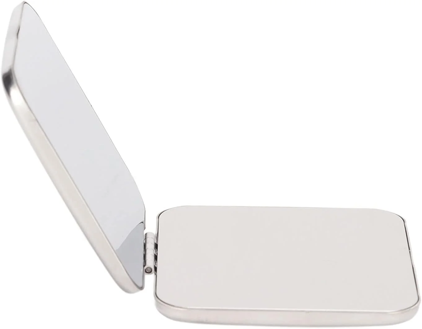 آینه جیبی Shanrya، آینه مسافرتی جمع و جور و قابل حمل با تصویر واضح برای کیف و مسافرت (مربع)