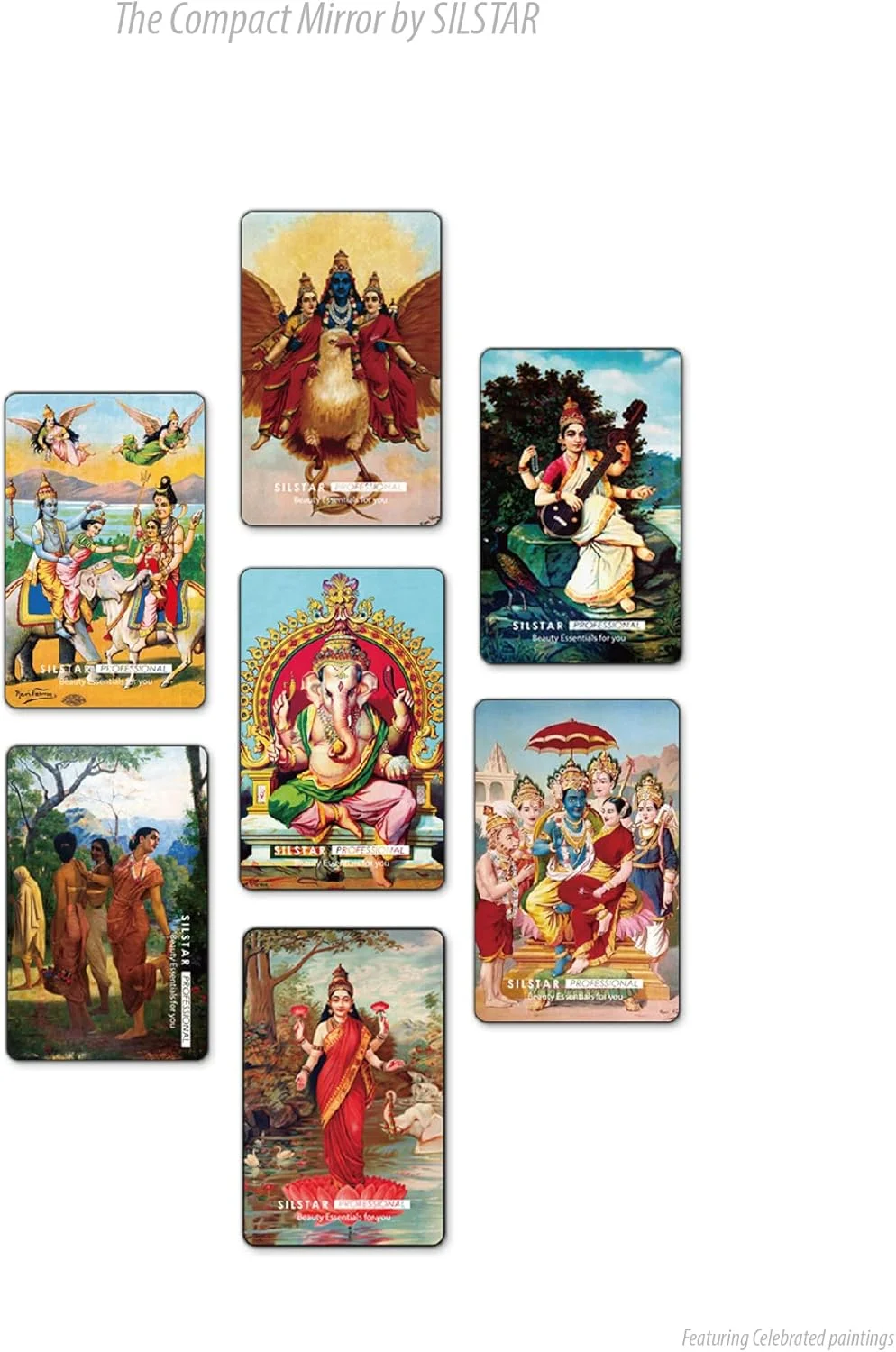 آینه کارتی فشرده حرفه ای سیل استار، آینه آرایشی اکریلیک نشکن، آینه کوچک آرایشی برای کیف پول، کیف مسافرتی، آینه جیبی دستی فشرده _ راجا راوی وارما _ هاری هار بهت 142 آینه کارتی فشرده حرفه ای سیل استار، آینه آرایشی اکریلیک نشکن، آینه کوچک آرایشی برای کیف پول، کیف مسافرتی، آینه جیبی دستی فشرده _ راجا راوی وارما _ هاری هار بهت 142