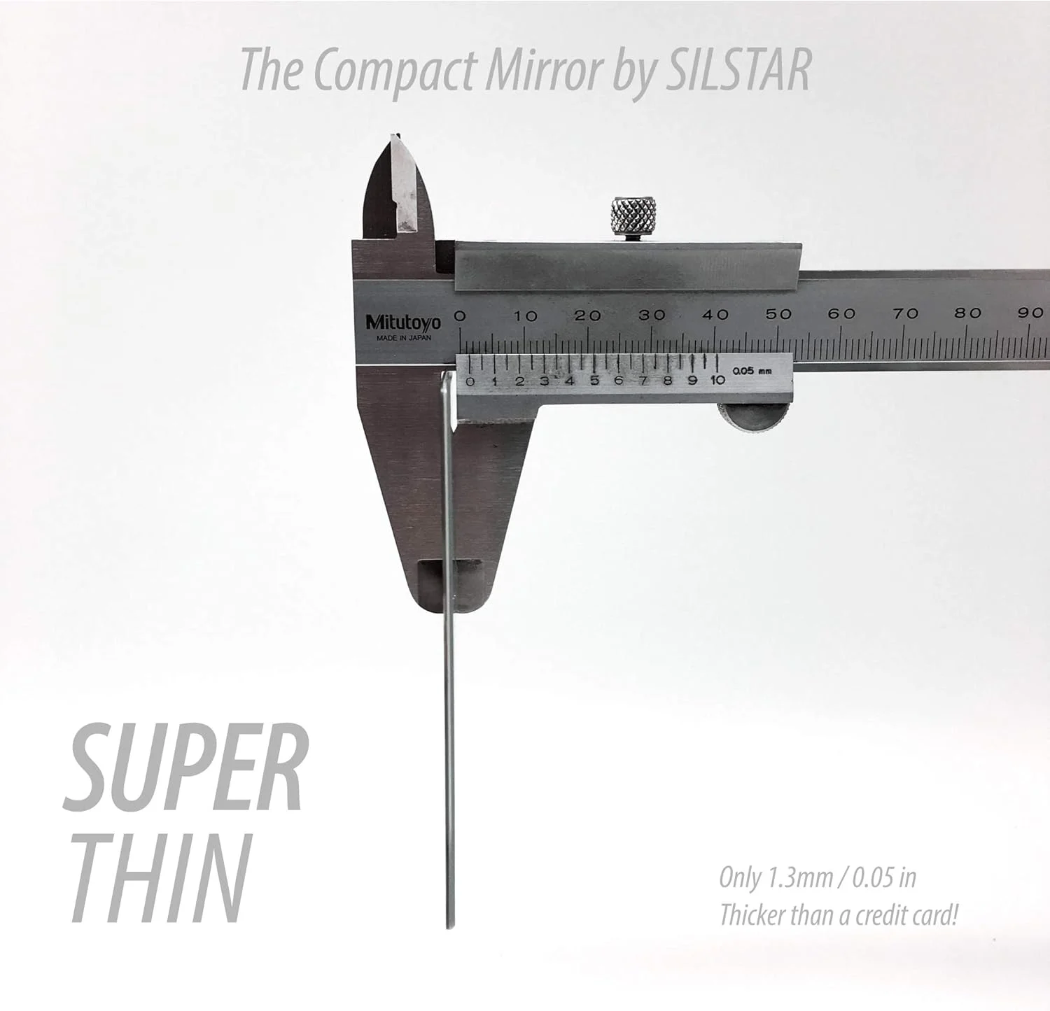آینه کارتی فشرده حرفه ای سیل استار، آینه آرایشی اکریلیک نشکن، آینه کوچک آرایشی برای کیف پول، کیف مسافرتی، آینه جیبی دستی فشرده _ راجا راوی وارما _ ساراسواتی 144