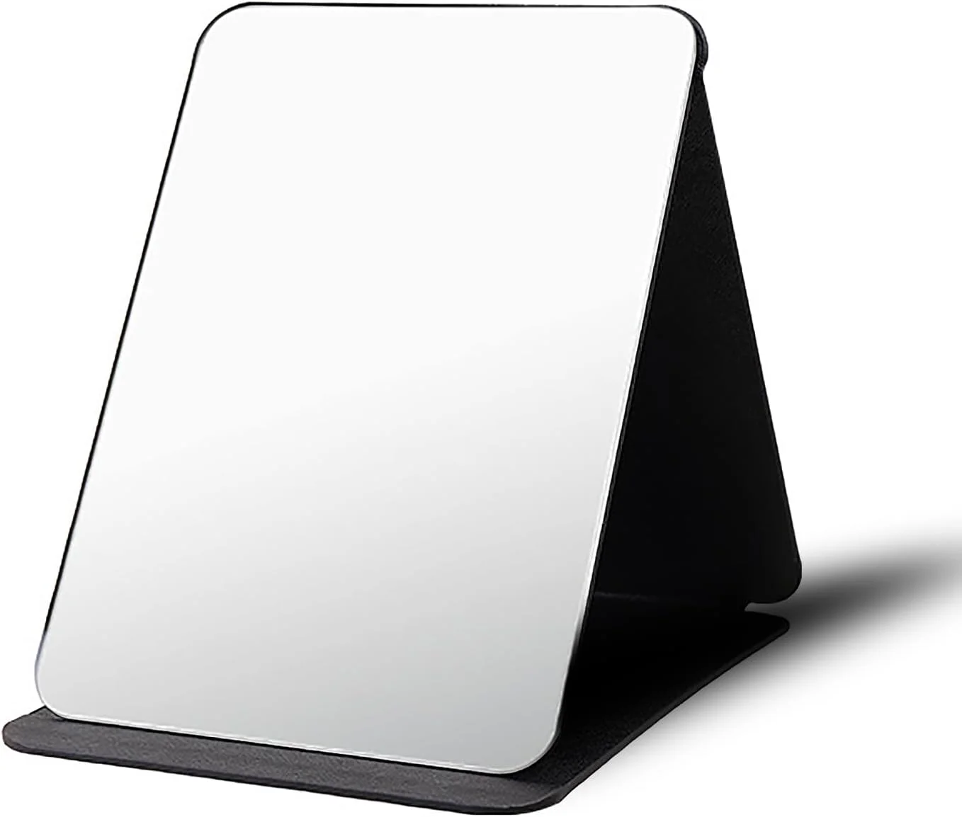 آینه رومیزی تاشو SPNOR با چرم PU، آینه مسافرتی قابل حمل 25.5 * 18 سانتی متر، آینه تاشو با پایه، آینه آرایشی رومیزی برای میز کار، مسافرت، کمپینگ آینه رومیزی تاشو SPNOR با چرم PU، آینه مسافرتی قابل حمل 25.5 * 18 سانتی متر، آینه تاشو با پایه، آینه آرایشی رومیزی برای میز کار، مسافرت، کمپینگ