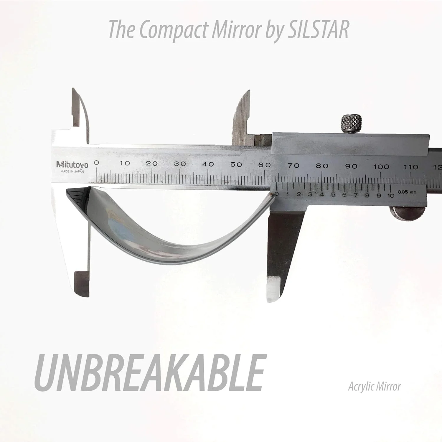 آینه کارتی فشرده حرفه ای سیل استار، آینه آرایشی اکریلیک نشکن، آینه کوچک آرایشی برای کیف پول، کیف مسافرتی، آینه جیبی دستی فشرده _ راجا راوی وارما _ راماپانچایان 147