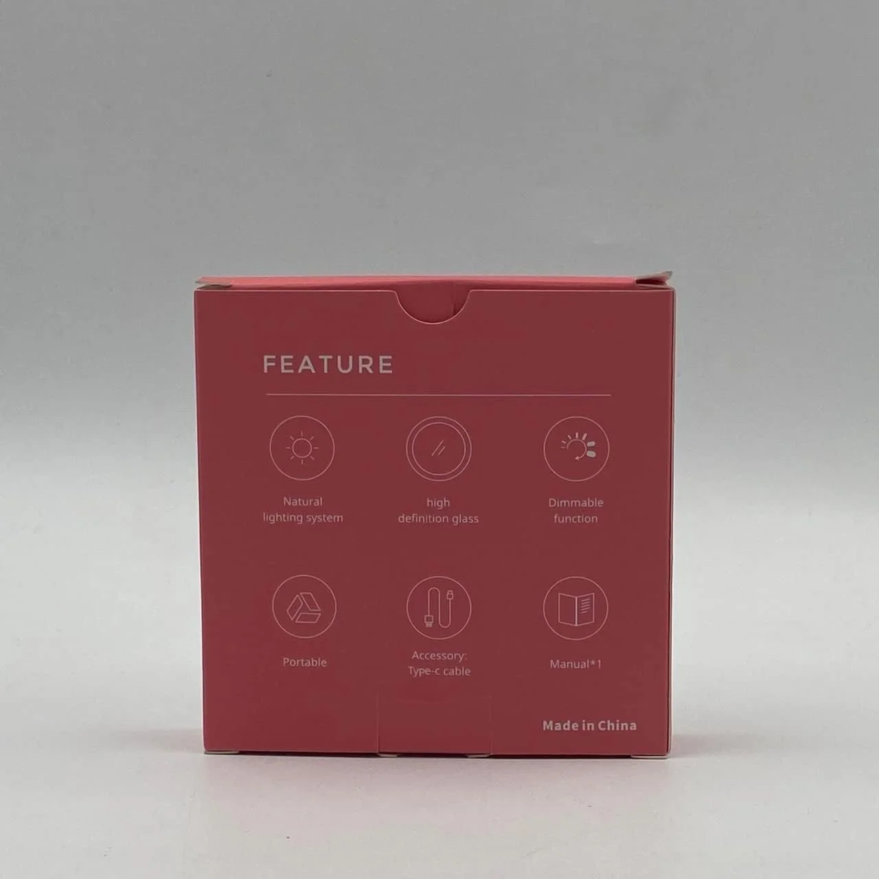 Sweetone Portable Mirror, LED Handbag Mirror Rechargeable Compact Mirror with 1X/10X Magnification, Travel Mirror with Adjustable Light, Small Mirror for Bag, Travel (Green) Sweetone Portable Mirror, LED Handbag Mirror Rechargeable Compact Mirror with 1X/10X Magnification, Travel Mirror with Adjustable Light, Small Mirror for Bag, Travel (Green)