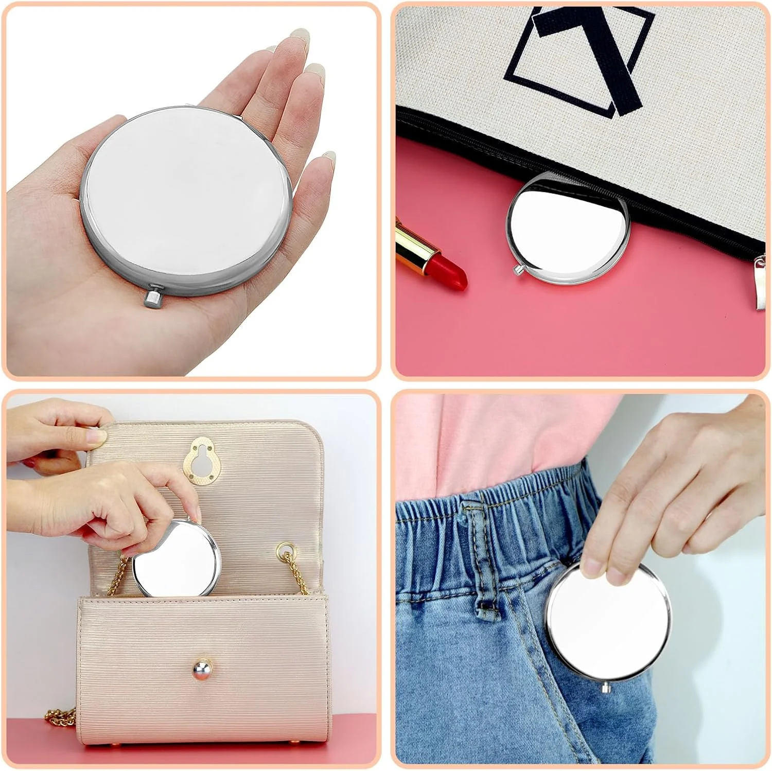 آینه آرایشی جیبی هدیه قدردانی از دستیار معلم، هدیه کمک معلم برای زنان، هدیه تشکر، هدیه برای دستیار معلم، هدیه بازنشستگی معلم، آینه جمع و جور، هدیه های آموزشی آینه آرایشی جیبی هدیه قدردانی از دستیار معلم، هدیه کمک معلم برای زنان، هدیه تشکر، هدیه برای دستیار معلم، هدیه بازنشستگی معلم، آینه جمع و جور، هدیه های آموزشی