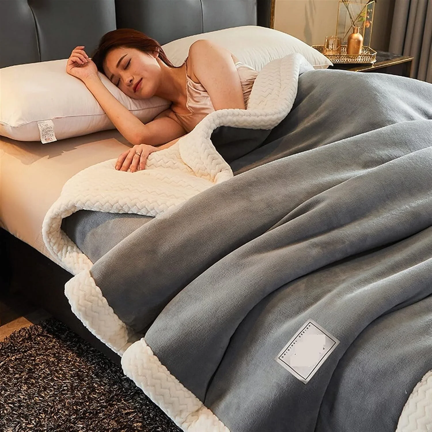 پتو زمستانی AQHCGS، پتو پشمی بسیار گرم، روکش تخت، پتوهای نرم و کرکی خانگی، روکش مبل پتو زمستانی AQHCGS، پتو پشمی بسیار گرم، روکش تخت، پتوهای نرم و کرکی خانگی، روکش مبل