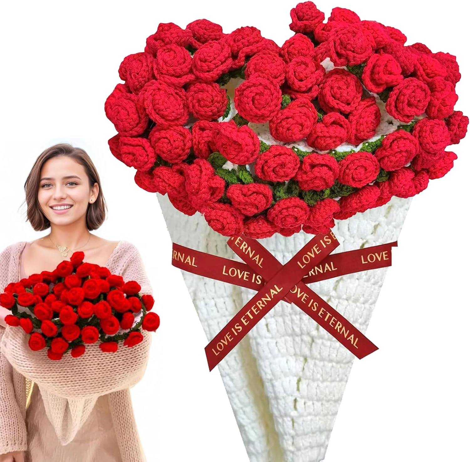 پتو دسته گل رز بافتنی قلاب بافی BananaHome، پتو دسته گل سورپرایزی، پتوهای نرم و سبک وزن رمانتیک، هدیه ای برای روز مادر، تولد، تخت، مبل، دکوراسیون منزل (رز، 80x80 سانتی متر) پتو دسته گل رز بافتنی قلاب بافی BananaHome، پتو دسته گل سورپرایزی، پتوهای نرم و سبک وزن رمانتیک، هدیه ای برای روز مادر، تولد، تخت، مبل، دکوراسیون منزل (رز، 80x80 سانتی متر)