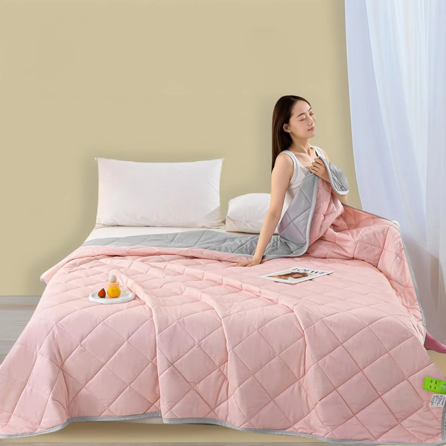 پتوهای تخت خواب - پتوهای خنک و سبک تابستانی برای خواب، لحاف سازگار با پوست، ملحفه مناسب هوای گرم برای تعریق شبانه، مسافرت، اتاق خواب، کمپینگ، مبل، خواب شبانه پتوهای تخت خواب - پتوهای خنک و سبک تابستانی برای خواب، لحاف سازگار با پوست، ملحفه مناسب هوای گرم برای تعریق شبانه، مسافرت، اتاق خواب، کمپینگ، مبل، خواب شبانه