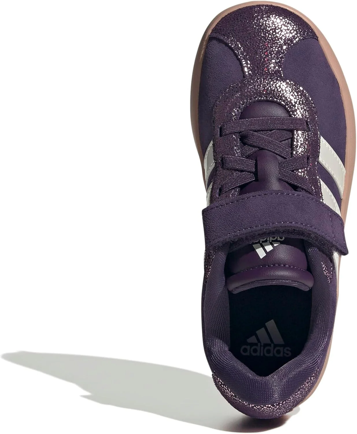 adidas Unisex-Child Vl Court 3.0 Elastic Lace Sneaker