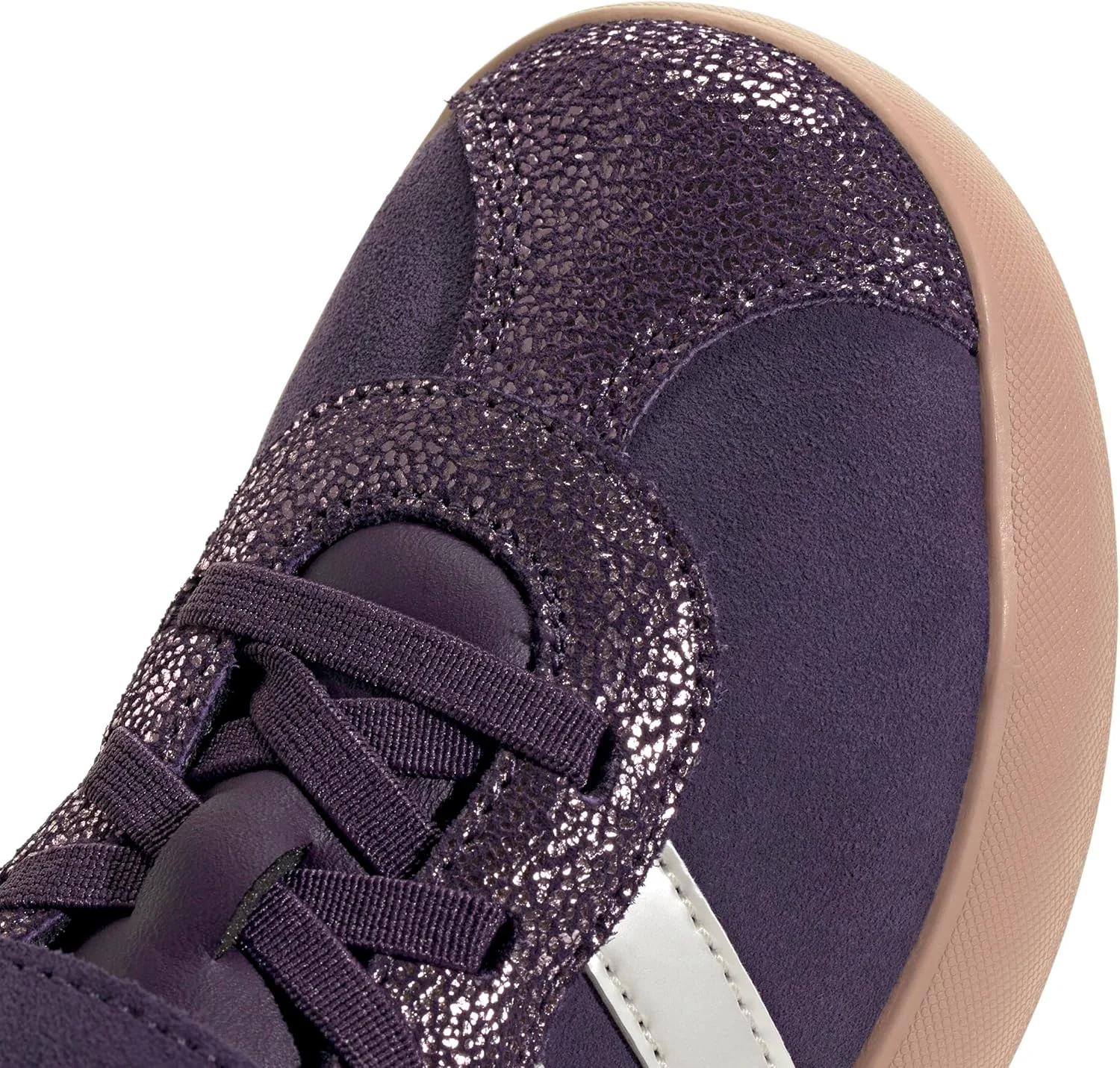 adidas Unisex-Child Vl Court 3.0 Elastic Lace Sneaker