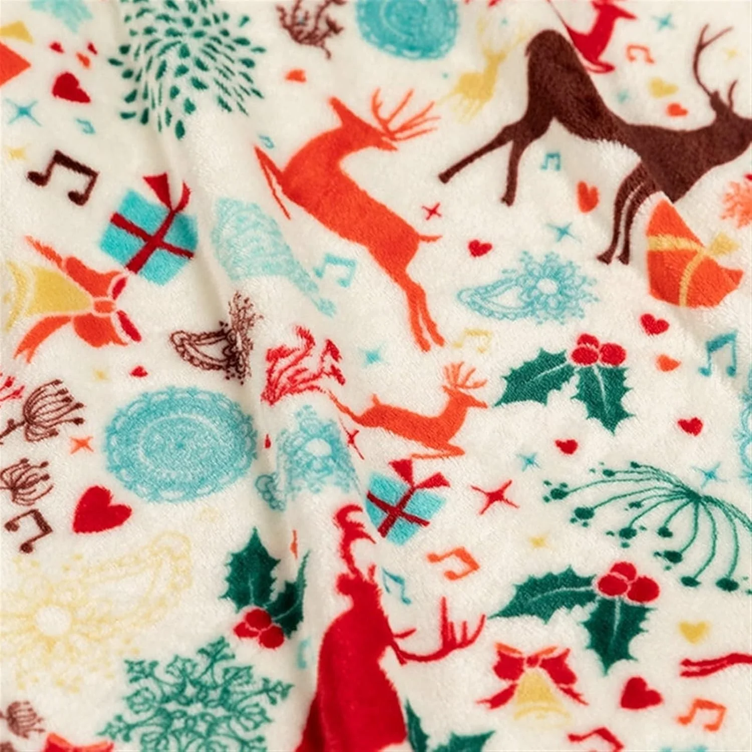 پتو طرح کریسمس AQHCGS با توپک های منگوله دار، نرم و گرم، پتوهای پشمی مرجانی، پتوهای پاییزی و زمستانی، رو تختی مبل پتو طرح کریسمس AQHCGS با توپک های منگوله دار، نرم و گرم، پتوهای پشمی مرجانی، پتوهای پاییزی و زمستانی، رو تختی مبل