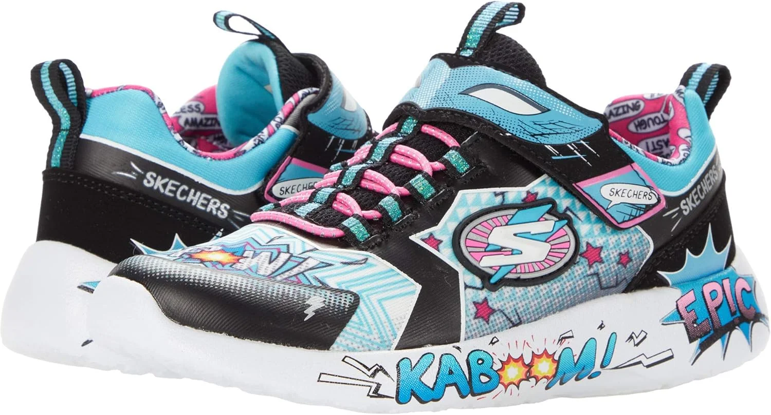 کفش دخترانه اسکیچرز مدل Gore & Strap به همراه ماسک کفش دخترانه اسکیچرز مدل Gore & Strap به همراه ماسک