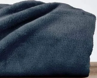 پتوی Berkshire (کامل/ملکه، آبی کادت) - پلی استر VelvetLoft (کامل/ملکه، آبی کادت)