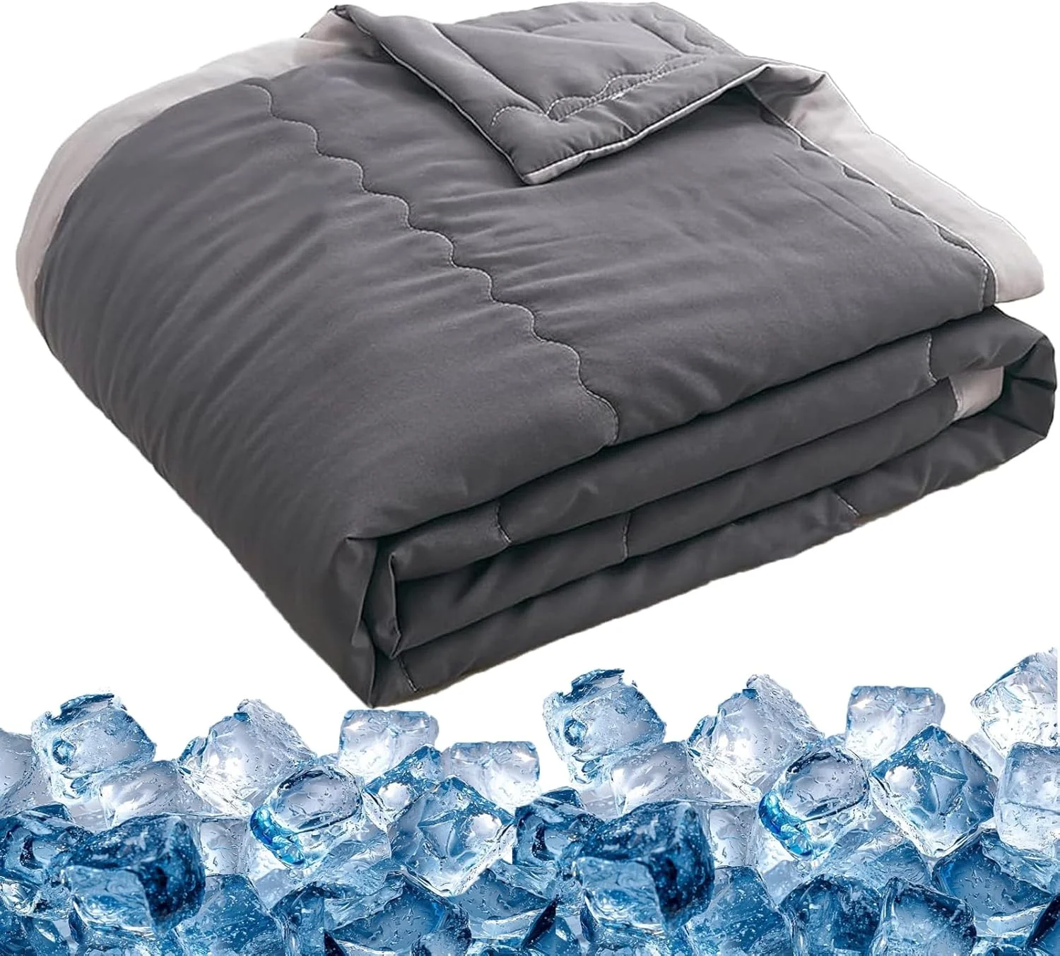 پتوی خنک کننده BEZHGOC برای تابستان، اثر خنک کنندگی دو طرفه 140x100 سانتی متر، پتوی نرم، سبک و قابل تنفس برای تابستان، مناسب برای مبل و تخت، پتوی نرم و راحت برای چرت زدن (خاکستری) پتوی خنک کننده BEZHGOC برای تابستان، اثر خنک کنندگی دو طرفه 140x100 سانتی متر، پتوی نرم، سبک و قابل تنفس برای تابستان، مناسب برای مبل و تخت، پتوی نرم و راحت برای چرت زدن (خاکستری)