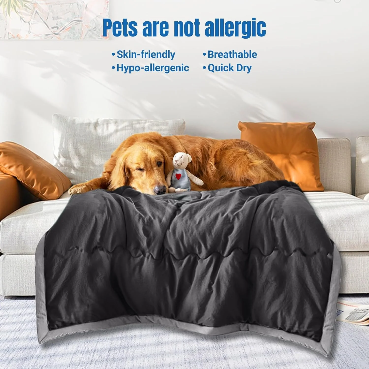 پتوی خنک کننده BEZHGOC برای تابستان، اثر خنک کنندگی دو طرفه 140x100 سانتی متر، پتوی نرم، سبک و قابل تنفس برای تابستان، مناسب برای مبل و تخت، پتوی نرم و راحت برای چرت زدن (خاکستری)