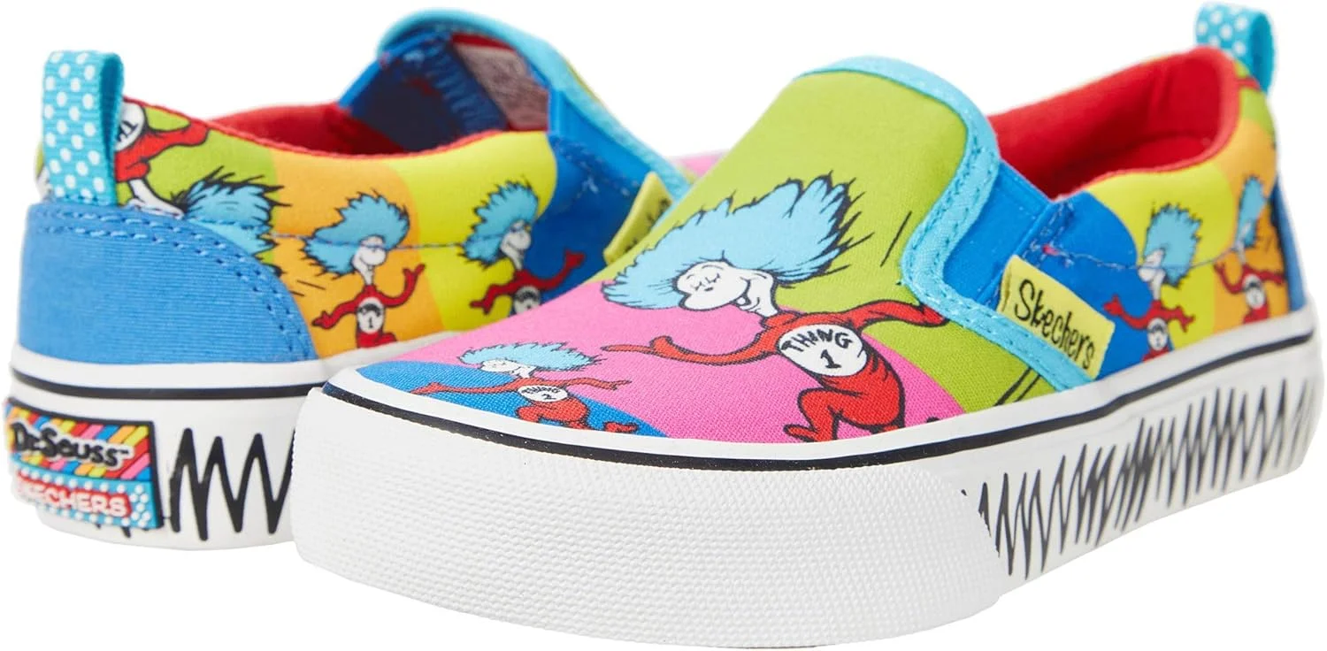 کفش ورزشی دخترانه اسکیچرز - دکتر سوس - Marley Jr. Things Ran Up 314989L (سایز کوچک/بزرگ) چند رنگ سایز 11.5 کودکانه کفش ورزشی دخترانه اسکیچرز - دکتر سوس - Marley Jr. Things Ran Up 314989L (سایز کوچک/بزرگ) چند رنگ سایز 11.5 کودکانه
